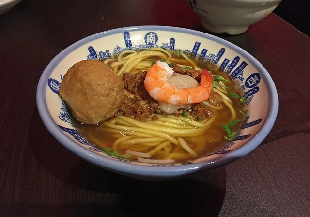 Photograph of Danzai noodles (担仔面).