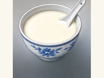 Ginger milk pudding · 姜撞奶 · AI dish illustration