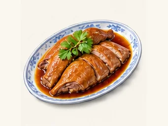 Huangliu duck · 黄流老鸭 · AI dish illustration