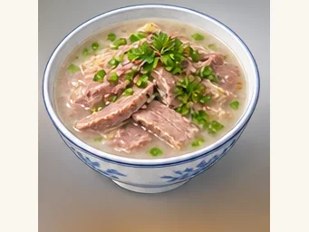 Jianyang mutton soup · 简阳羊肉汤 · AI dish illustration