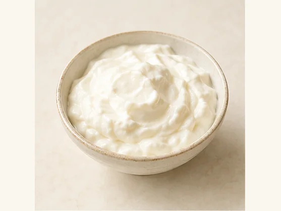 Mongolian cultured cream · 蒙古奶嚼口 · AI dish illustration