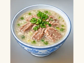 Zaozhuang lamb soup · 枣庄羊肉汤 · AI dish illustration