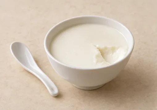 宫廷奶酪 · Beijing Palace-Style Milk Curd · AI dish illustration