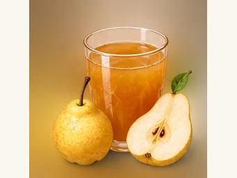 Soft-pear juice · 软梨汁 · AI dish illustration