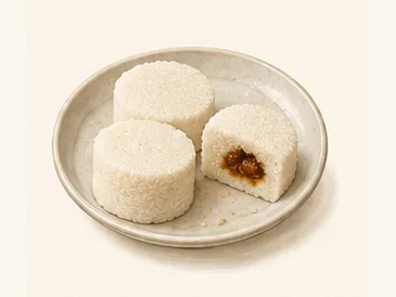 Duyun chongchong steamed cakes · 都匀冲冲糕 · AI dish illustration