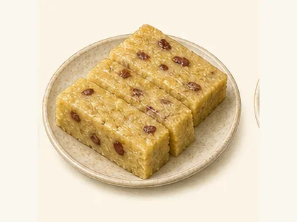 Shiguan New Year cake · 石关年糕 · AI dish illustration