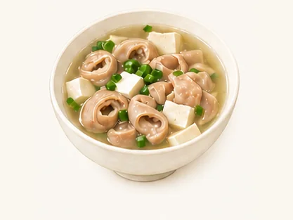 Luoshan pork-intestine soup · 罗山大肠汤 · AI dish illustration