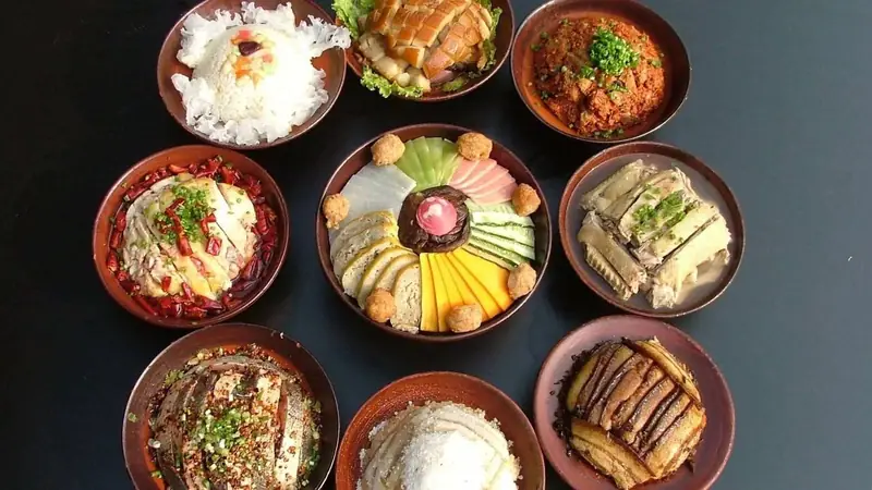 Manchu Eight-Bowl Banquet (满族八大碗) — dish photograph