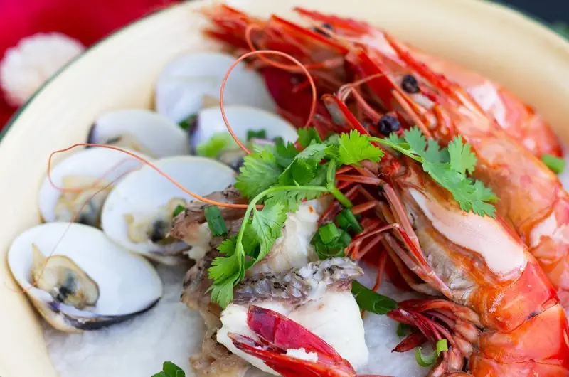 Seafood Congee (海鲜粥) — dish photograph