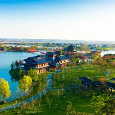 Tinghu District (亭湖区) — representative view · 亭湖区城市水岸