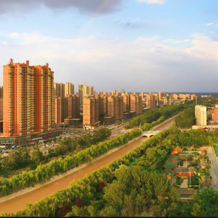 Dongming County (东明县) — representative view · 东明县城市河道