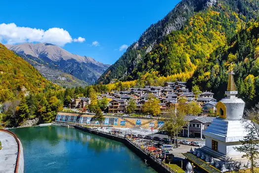 Naizigou Autumn Foliage (奶子沟彩林)