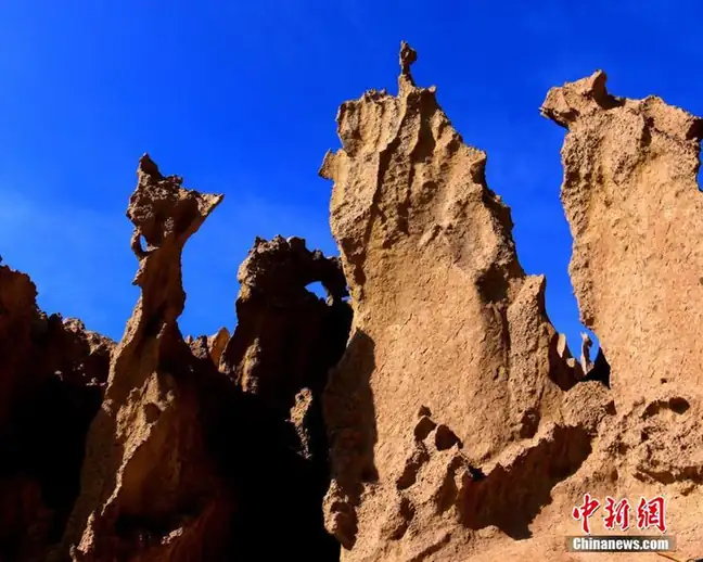 Panjier Stone Forest (盘吉尔怪石林)