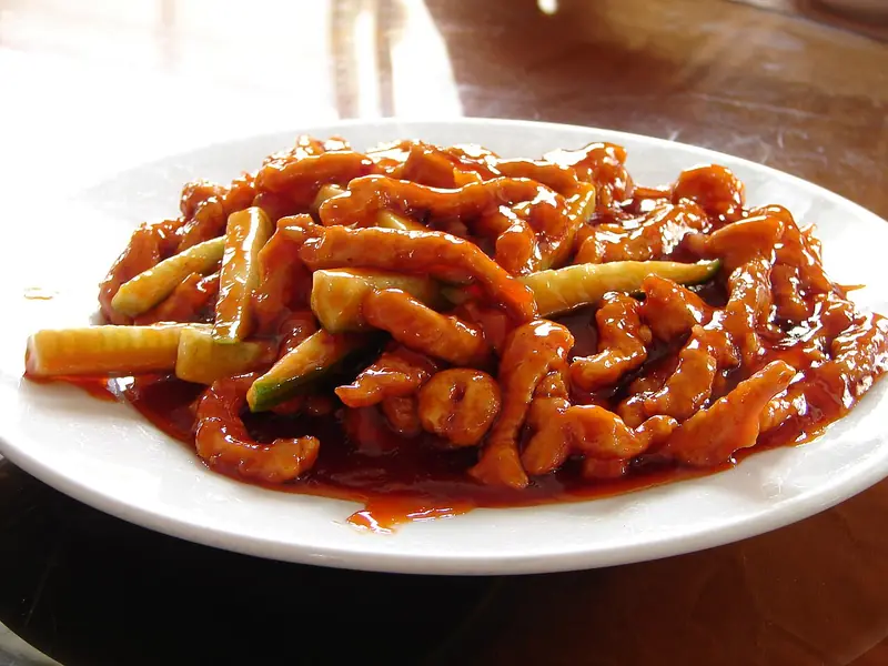 Sweet and Sour Pork Tenderloin (糖醋里脊) — dish photograph
