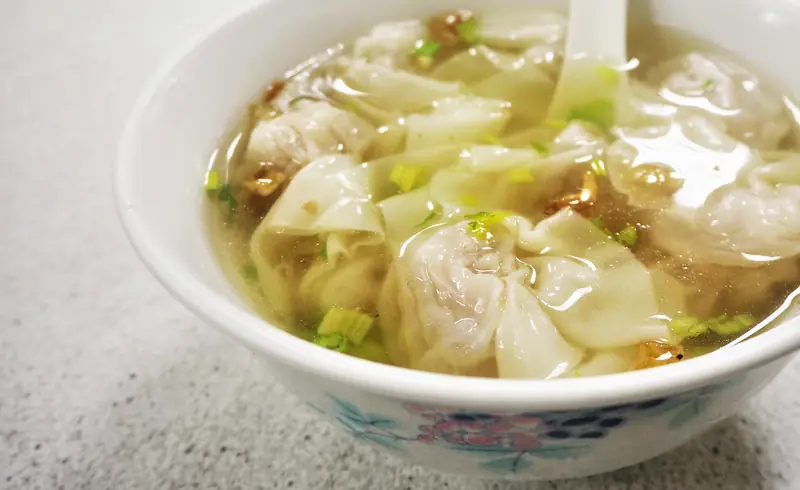 Bianshi Wontons (扁食) — dish photograph