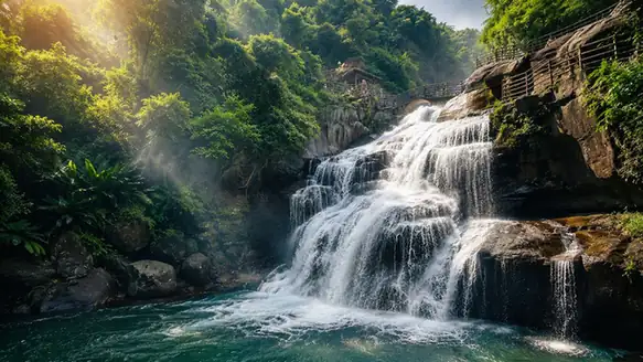 Huangmanzhai Waterfalls (黄满寨瀑布群)