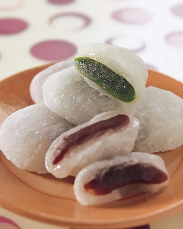 Mochi Rice Cakes (麻糬) — dish photograph