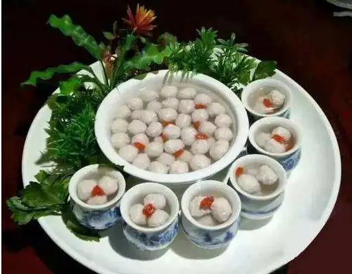 Ningyuan Xiaguan Boiled Meatballs (宁远下灌水丸子) — dish photograph