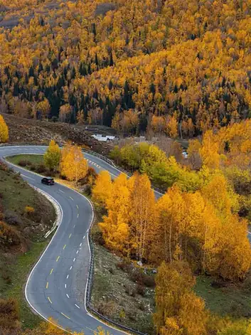 Altay-Hemu Highway Open Section (阿禾公路正规开放路段)