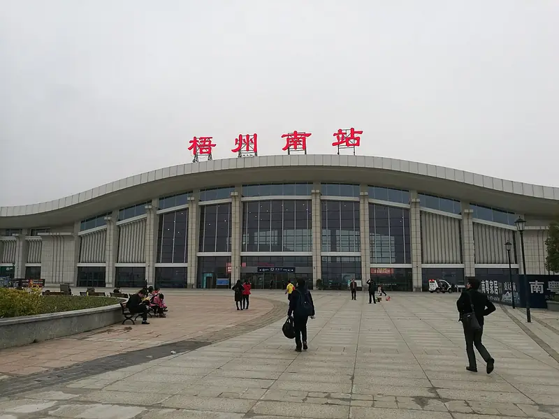 Longxu District (龙圩区) — representative view · 梧州南站