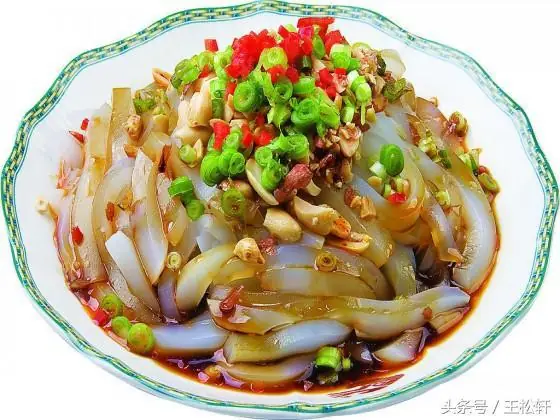 Tanghe Mung Bean Jelly (唐河凉粉) — dish photograph