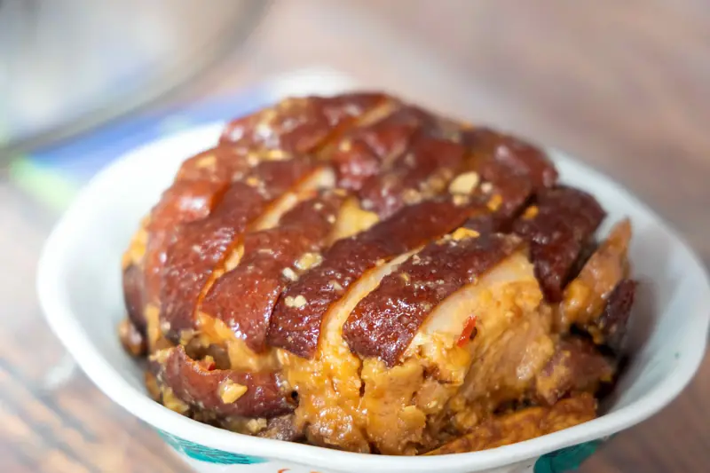 Renhua Shitang Steamed Pork Belly (仁化石塘扣肉) — dish photograph