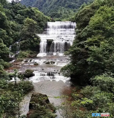 Gulin County (古蔺县) — representative view · 古蔺黄荆老林瀑布
