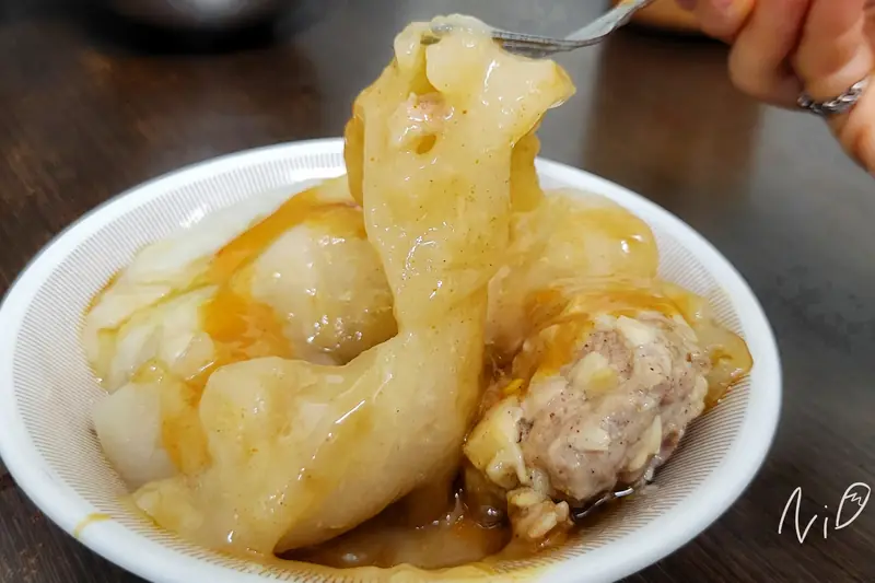 Douliu Ba-Wan Dumplings (斗六肉圆) — dish photograph