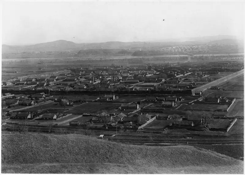 Fushun County (抚顺县) — representative view · 抚顺历史城市远景