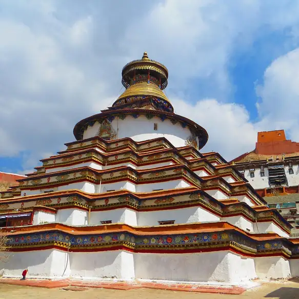 Pelkor Chode Monastery and Kumbum Stupa (白居寺与十万佛塔)