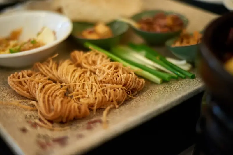 Shangyao Fried Dough Twists (上窑馓子) — dish photograph