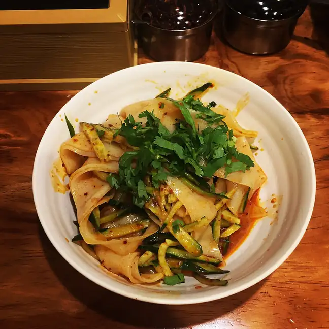 Cold Noodle Sheets (凉皮) — dish photograph