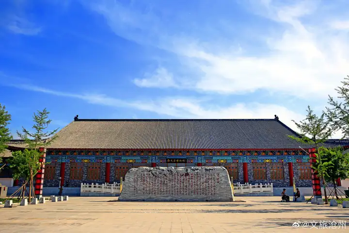 Nanpi County (南皮县) — representative view · 庙宇建筑