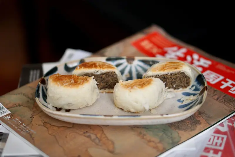 Flaky Mung Bean Pastry (绿豆酥) — dish photograph