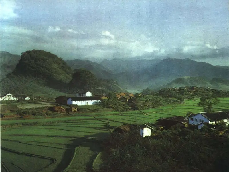 Liannan Yao Autonomous County (连南瑶族自治县) — representative view · 连南县田园历史照片
