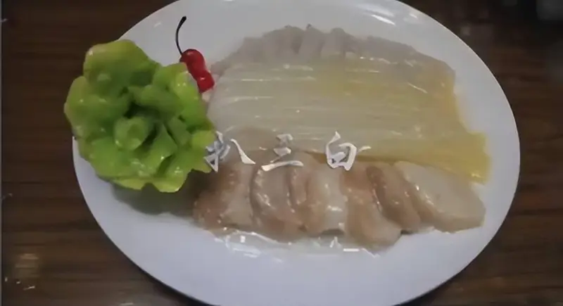 Braised Three Whites (扒三白) — dish photograph