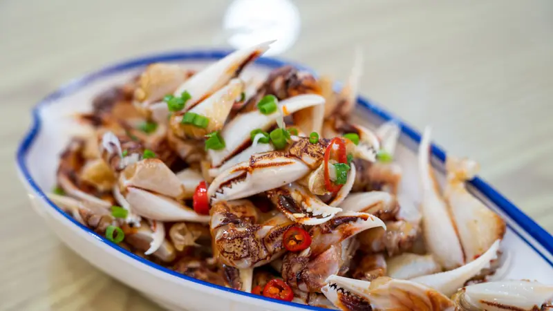 Chaoshan Raw Marinated Seafood (潮汕生腌) — dish photograph