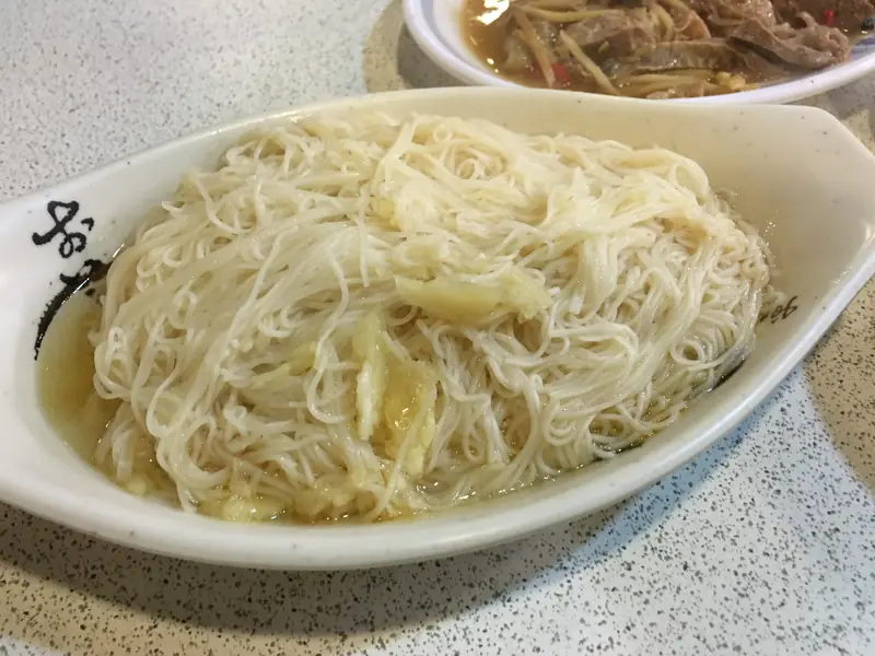 Fine Wheat Vermicelli (线面) — dish photograph