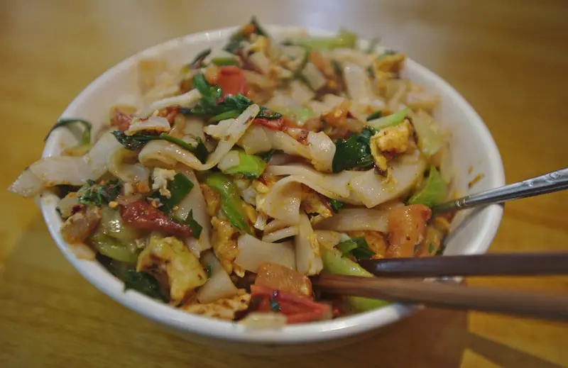 Rolled Rice Noodle Sheets (卷粉) — dish photograph