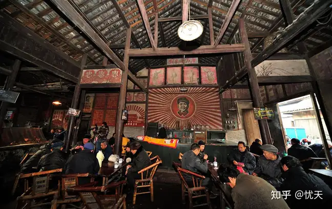 Pengzhen Guanyinge Old Teahouse (彭镇观音阁老茶馆)