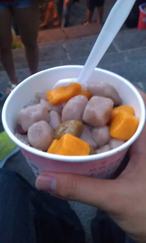 Jiufen Taro Balls (九份芋圆) — dish photograph