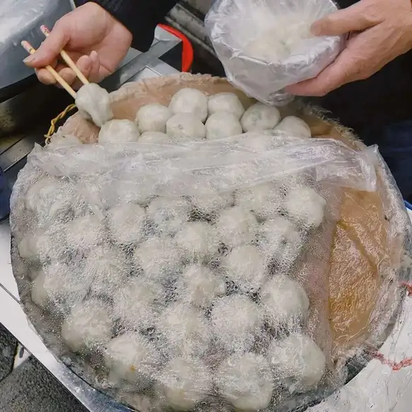 Jiaocheng Taro-Skin Meat Dumplings (蕉城肉丸) — dish photograph