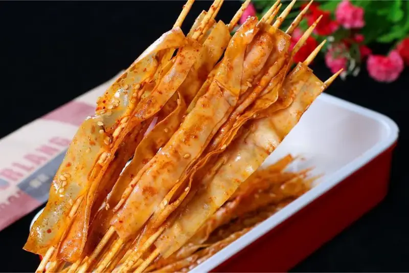 Benxi Tofu Skin (本溪豆皮) — dish photograph