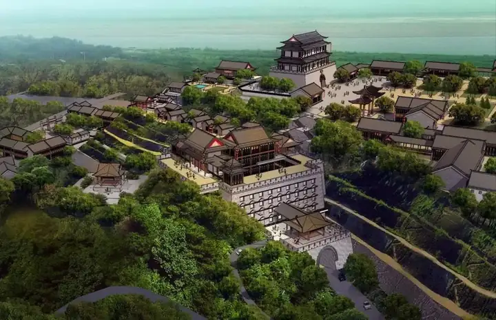 Tongguan Ancient City and Yellow River Viewing Area (潼关古城与黄河观景区)