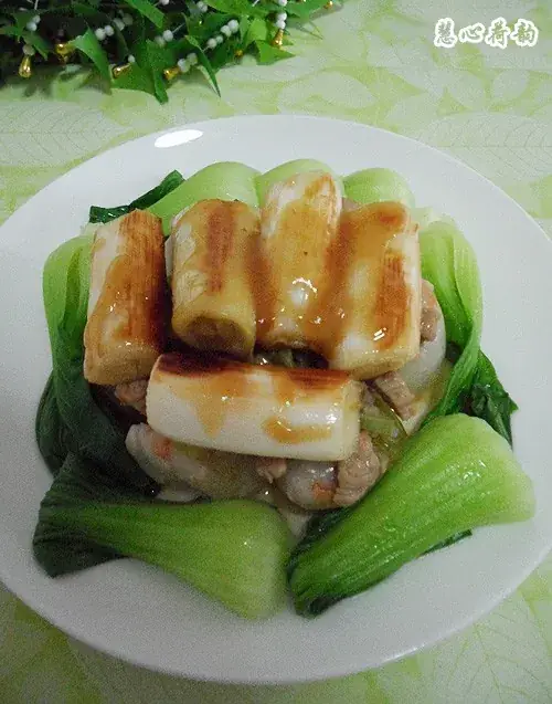 Jincheng Braised Scallions (晋城烧大葱) — dish photograph