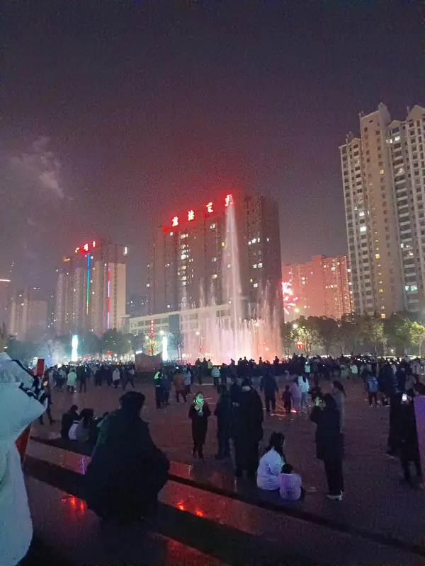 Fangcheng County (方城县) — representative view · 方城县城市夜景