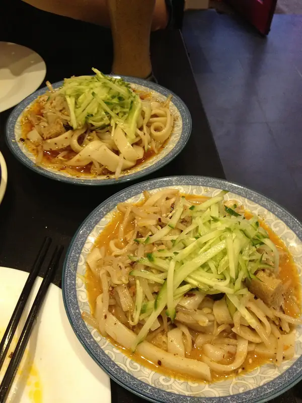 Hekou Cold Skin Noodles (河口凉皮) — dish photograph