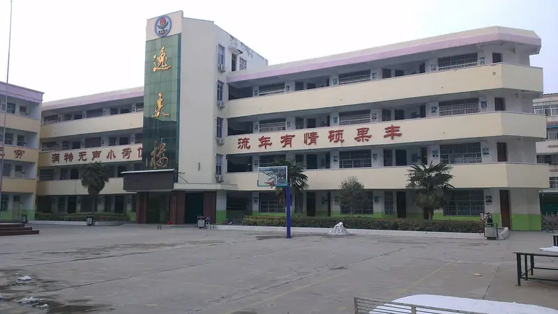 Pingyu County (平舆县) — representative view · 平舆县古槐镇第二小学