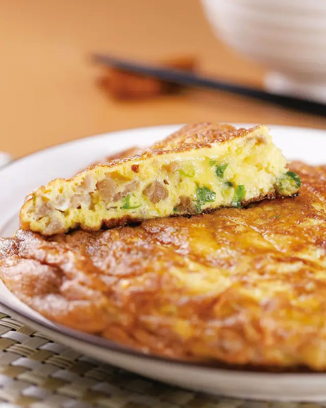 Preserved Radish Omelette (菜脯蛋) — dish photograph