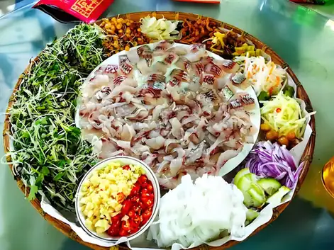 Hengxian Raw Fish Slices (横县鱼生) — dish photograph